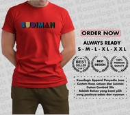 Kaos Budiman Logo Perusahaan Bus Indonesia - Kaosilogis