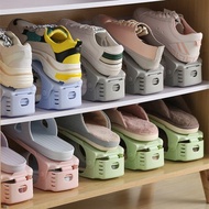 Rak kasut Adjustable Footwear Shoe Rack Holder Double Layer Space Saver Storage Stacker Rak kasut