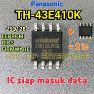 Panasonic TH-43E410K IC EEPROM / BIOS / FIRMWARE 25Q128 + 24C64 TH43E410 TH43E410K TH-43E410