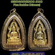 成功佛 Phra chinnaraj 金娜啦佛祖 完美镀金小金身佛主 Be 2559 Wat Phra Si Rattana Mahathat Pitsanuloak 泰国佛牌 Thai azimat