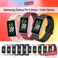 Samsung Galaxy Fit 3 Strap, Color Series, Smart Band Fit3 Sport Band, 10 Colors, Galaxy Watch Fit3