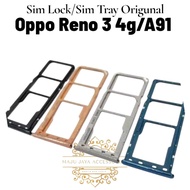 Sim Lock/Sim Tray Oppo Reno 3 4g Oppo A91 Original