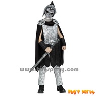Halloween Child Deluxe Costume, Skull Gladiator, Combat Ninja Halloween Party costume