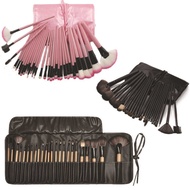 1 2pcs 5 8 4 3 Makeup Brush Set Black/Pink Log Beauty Tools