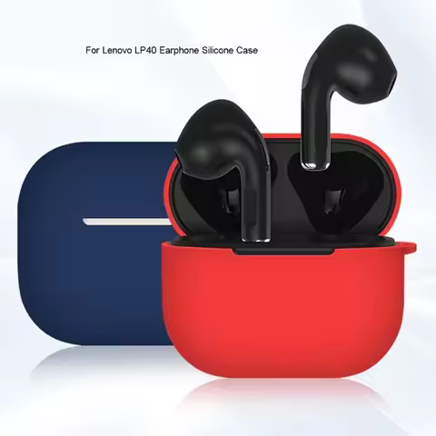 Compatible For Lenovo LP40 Headphone Cover Shell Shockproof Anti-Scratch Protective Sleeve Washable 