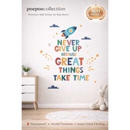 Wall Sticker Wall Quote Children planet Poster Sticker Home Decoration Kids Quote