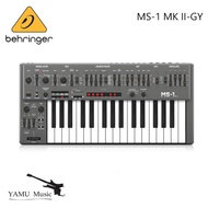 Behringer MS-1 MK II-GY Analog Synthesizer with 32 Full-Size Keys, 3340 VCO with 4 Simultaneous Wave