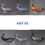 Motorcycle Helmet Tail Fin For AGV K6
