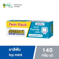 [แพ็คคู่] SYSTEMA ULTRA CARE & PROTECT ยาสีฟัน ซิสเท็มมา อัลตร้า แคร์ แอนด์ โพรเทคท์ สูตร Icy Mint 1
