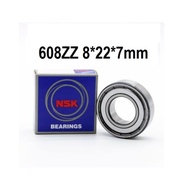 NSK japan Single-Row deep groove ball bearing 608ZZ 608