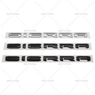 Pelekat kereta SIERRA sesuai untuk emblem bagasi belakang GMC, emblem kereta GMC, pelekat GVUD.