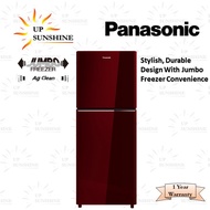 Panasonic 210L 2-Door Top Freezer Fridge NR-BN211GR