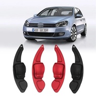 2pcs Aluminum Car Steering Wheel Shift Paddle Blade Shifter For VW Golf 6 Tiguan MK5 MK6 Jetta GTI R