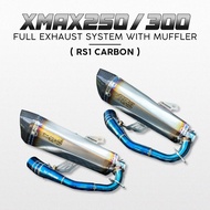 Xmax 250 300 99 racing full system exhaust
