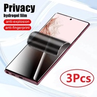 Realme NoteV60 V50s V50 3pcs Anti Spy Privacy HD Hydrogel Film For Realme Note V60 V50s V50 P3x P2 P
