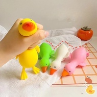 Kids Antistress Duck Squeeze Toys Goose Cute Kawaii Animals Vent Toys for Kids Adults Decompression 