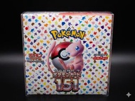 [全新未拆] 日版寶可夢卡牌 151 固體原盒 SV2A | Factory Sealed Pokémon TCG Japanese 151 Booster Box