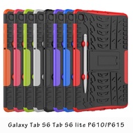 Samsung Tab S6 Lite P610 P613 P615 P619 P620 P625 Tablet Dazzling Pattern Protective Case Tire