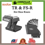 Godox TR TTL Hot Shoe Riser & Godox FS-R Single Contact Folding Hot Shoe Riser -