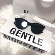 代購 新品Gentle monster墨鏡 Lang 板材時尚墨鏡 GM太陽鏡 明星同款眼鏡 男士墨鏡 女士墨鏡 情侶太陽眼鏡 黑色墨鏡