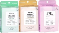 VOESH Pedi in Box Ultimate 6 Step- Ultimate Spa Pack- Intensive Foot Pack- At Home Pedi- Pedi in a B