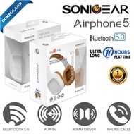 SonicGear Airphone 5 Bluetooth Headphone | Built-in Microphone