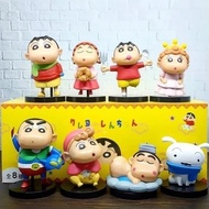 Crayon Shinchan Shin Chan Action Figure Set 8 Sinchan