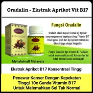 Kapsul ORADALIN Aprikot Vitamin B17 (AMIGDALIN) Penawarr Kanserr Fibroidd Cystt Tyroidd - Vit B17 Ke