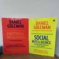 PAKET 2 BUKU EMOTIONAL INTELLIGENCE & SOCIAL INTELLIGENCE - DANIEL GOLEMAN