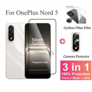 Tempered Glass OnePlus Nord 5 Screen Protector for OnePlus Nord 5 4 3 CE 5 4 3 Lite Camera Protector
