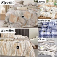 KATUN Bed Cover Set Bedcover Only Original Japanese Cotton Various Minimalist Adult Motifs Abstract 