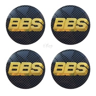 H.Rong 4pcs 56mm/65mm BBS Logo Car Wheel Center Hub Cap Emblem Badge Stickers for Sport Rim BBS-logo