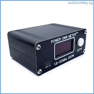 WU Professional SWR Meter 200W Power Shortwaved 1 6-50MHz Wide Frequency Coverage 1 29inch User-frie