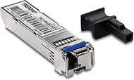 TRENDnet SFP Dual Wavelength Single-Mode LC Module, LC Simplex, WDM, Up to 20km (12.4 Miles), Lifeti