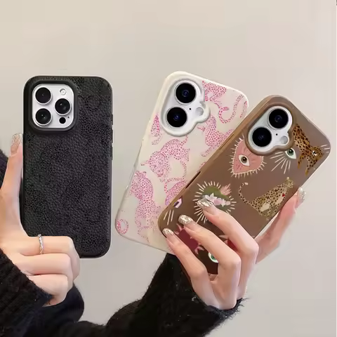 Leopard print Case For OPPO A3 A5 A6 PRO A5X A40 A18 A38 A60 A58 A78 A94 A74 RENO 11F 12F 14 PRO 7 1