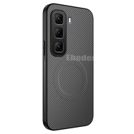 Cho Infinix Hot 50 Pro Cộng Với 5G 4G 2025 Trường Hợp Từ sợi carbon Ốp da Cho Hot50 50Pro 50Pro + Ho