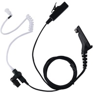 2 Wire Acoustic Tube Earpiece Mic Compatible with Motorola APX 8000 APX 2000 APX 4000 APX 6000 XPR 7