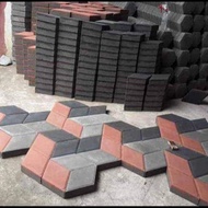 paving blok 3D minimalis