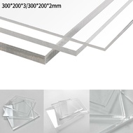  Clear Acrylic Sheet 2/3mm thick 200mm×300mm Plastic Sheet PVC Sheet Panel