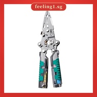 【FEELING】18 In 1 Foldable Ｗire Stripper, Multifunctional Wire Stripping Pliers