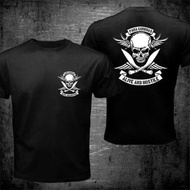 新品【MY】Ready Stock New Paratrooper Gurkha Special Forces Skull Print 200GSM High Quality Cotton Men'S