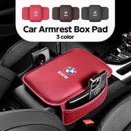 Car Styling Seat Armrest Box Protector Cushion Storage Box Cover Pad For BMW X1 X3 X5 X4 X5 X6 X7 M2