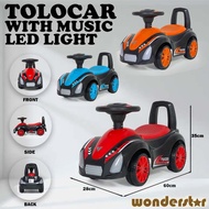 SUPER CAR DESIGN PUSH CAR RIDE ON TOY 4 WHEELS 1-3 YEAS OLD