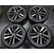 แม็ก Honda  city Hatchback Rs turbo ขอบ16  รมดำ ใส่ Jazz City Freed