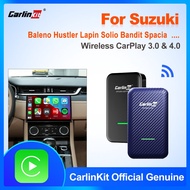 CarlinKit 4.0/3.0 Wireless CarPlay Adapter Mini Apple CarPlay Box Plug Play For Suzuki Baleno Ciaz Hustler Ignis Lapin SolioSX4