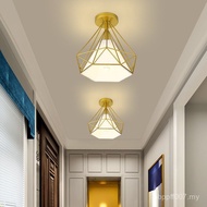 Ceiling Light Entrance Entrance Corridor Light Fantasy Modern Downlight Ceiling Aisle Light Iron Lig