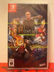 《今日快閃價》全新 Switch NS遊戲 駿馬大盜 / Rustler / ラスラー ～中世のならず者～ 美版中英日文版