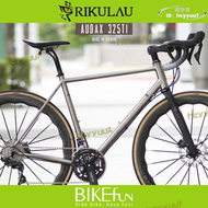 【品質認證】Rikulau Audax 325Ti 臺灣雲豹 雲豹鈦車 鈦合金 碟煞 公路車 長程 旅行  BIKEf