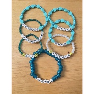 [KPOP] ️ SHINEE ️ Shinee colorful fashion bracelet (round letter)