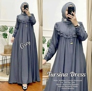 Gamis Wanita JUMBO Model  Terbaru Bahan Crinkle Airflow Premium / Gamis Wanita Dewasa Polos